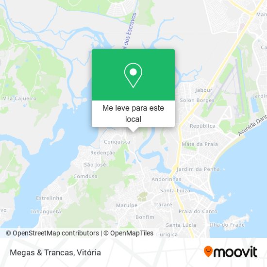 Megas & Trancas mapa