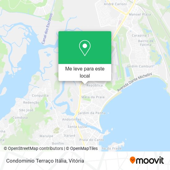 Condominio Terraço Itália mapa