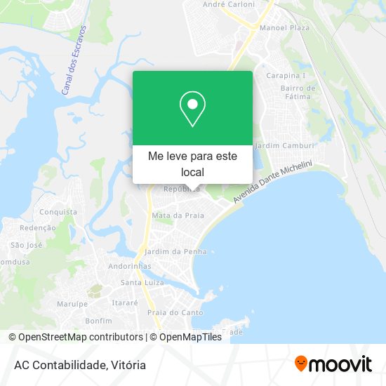 AC Contabilidade mapa