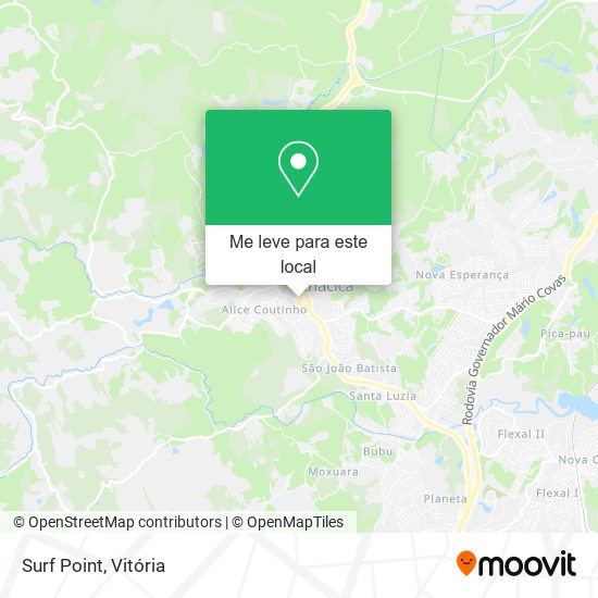 Surf Point mapa