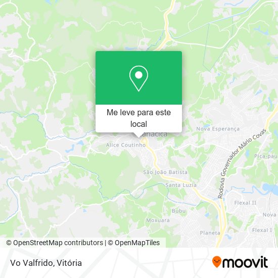 Vo Valfrido mapa