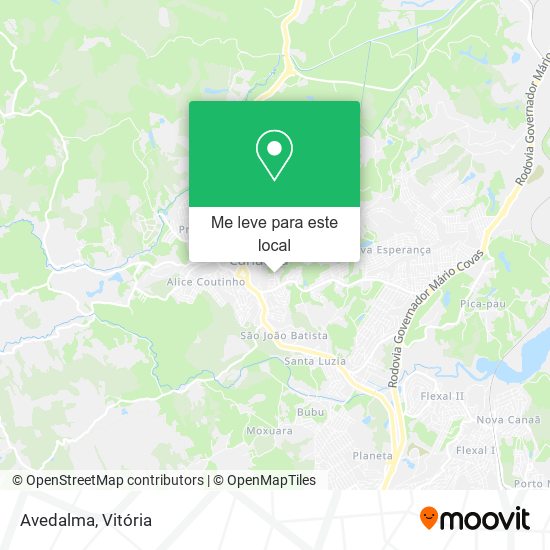 Avedalma mapa
