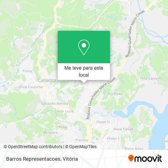 Barros Representacoes mapa