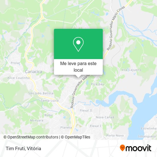 Tim Fruti mapa
