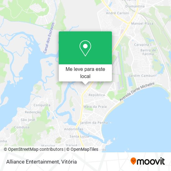 Alliance Entertainment mapa
