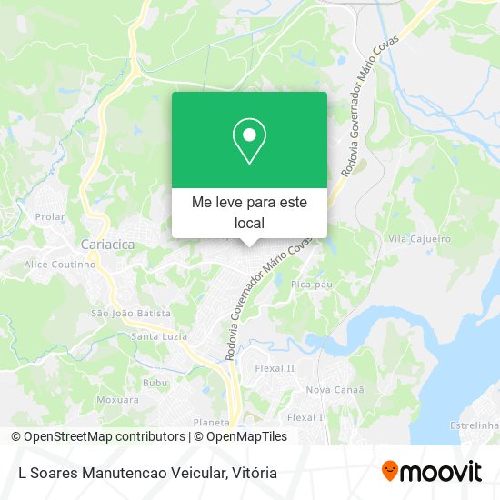L Soares Manutencao Veicular mapa