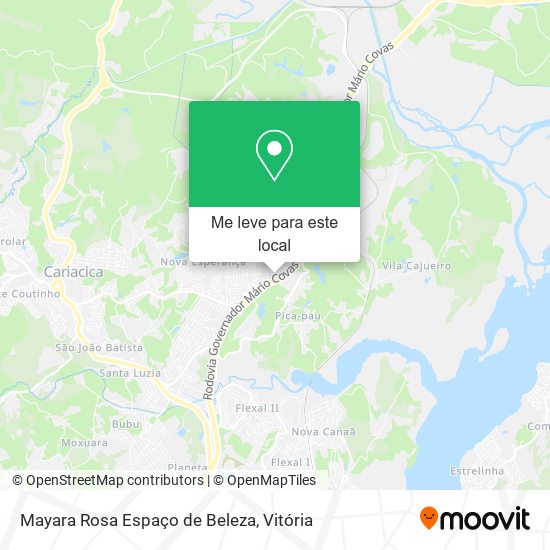 Mayara Rosa Espaço de Beleza mapa