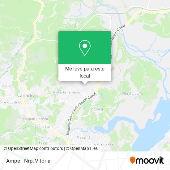 Ampe - Nrp mapa