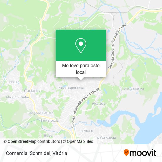 Comercial Schmidel mapa