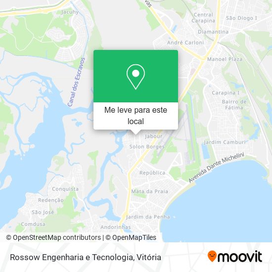Rossow Engenharia e Tecnologia mapa