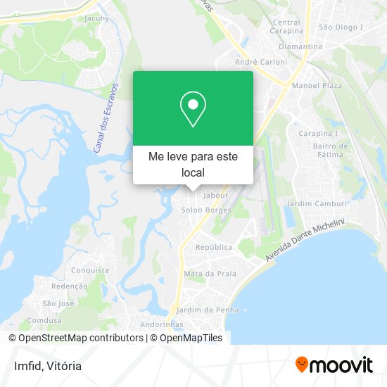 Imfid mapa