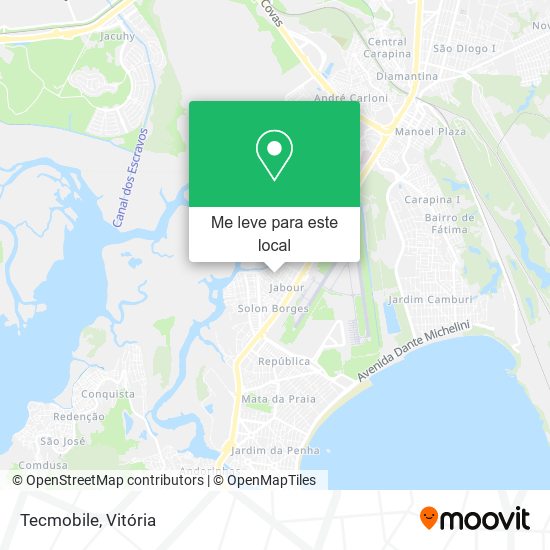 Tecmobile mapa
