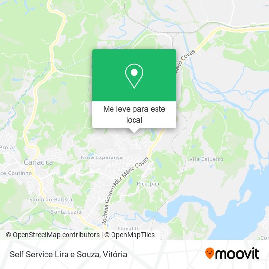 Self Service Lira e Souza mapa