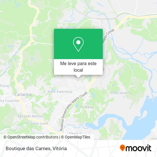 Boutique das Carnes mapa