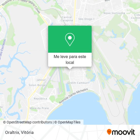 Oraltrix mapa