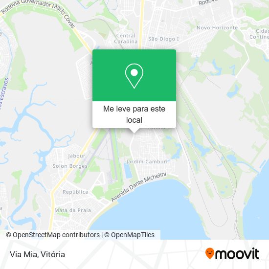 Via Mia mapa