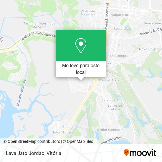 Lava Jato Jordao mapa