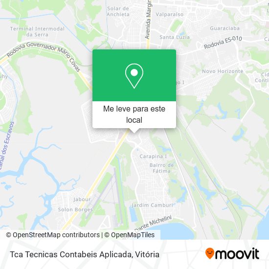 Tca Tecnicas Contabeis Aplicada mapa