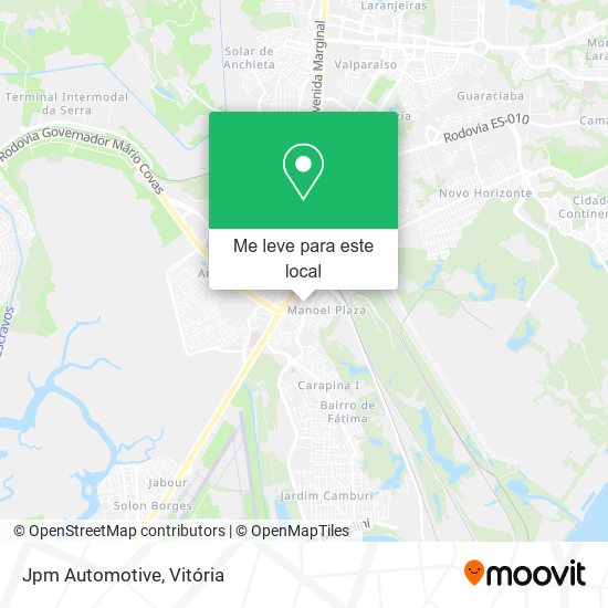 Jpm Automotive mapa