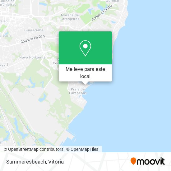 Summeresbeach mapa