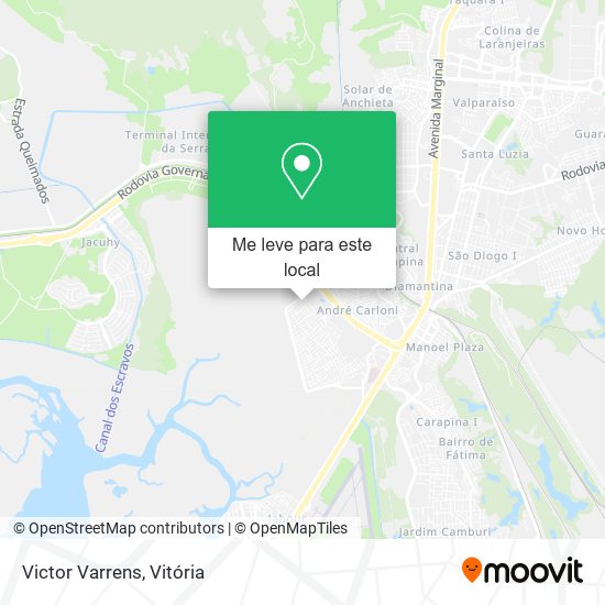 Victor Varrens mapa