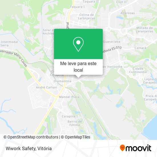 Wwork Safety mapa