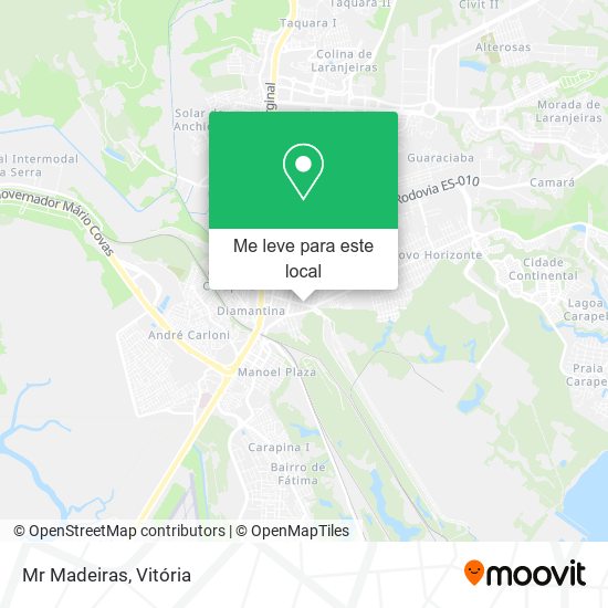 Mr Madeiras mapa