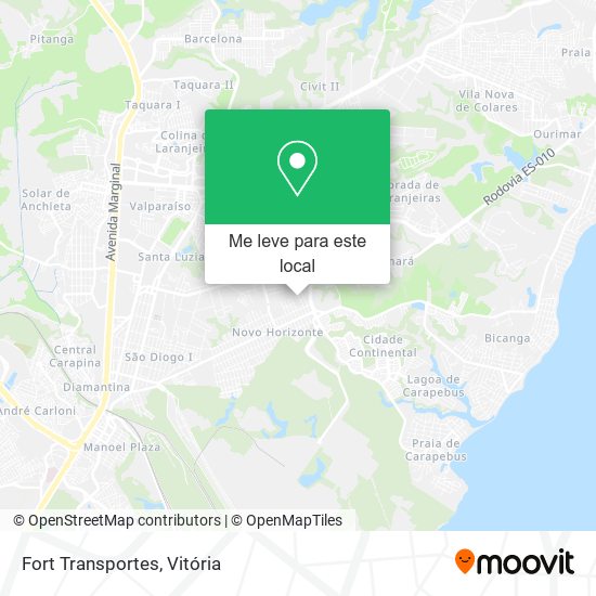 Fort Transportes mapa