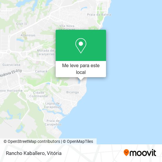 Rancho Kaballero mapa