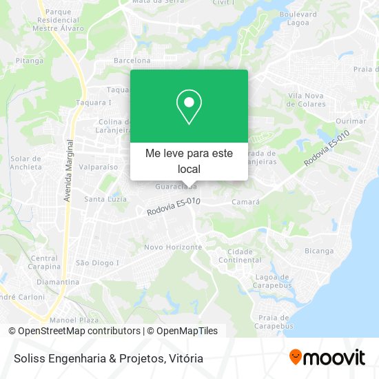Soliss Engenharia & Projetos mapa