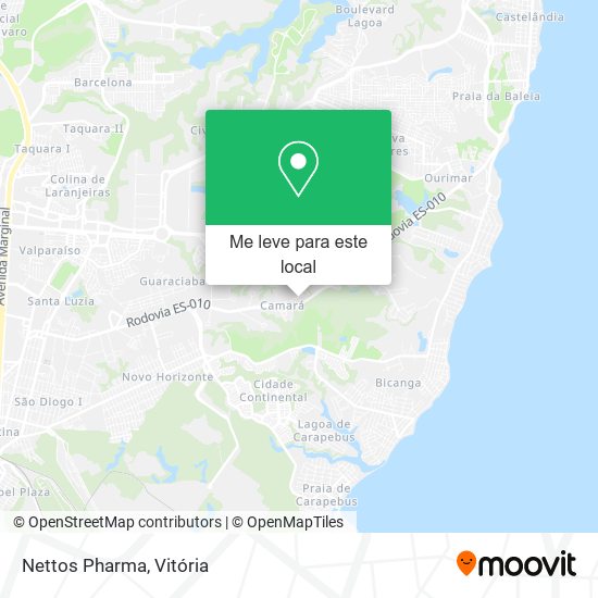 Nettos Pharma mapa