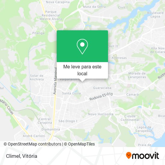 Climel mapa