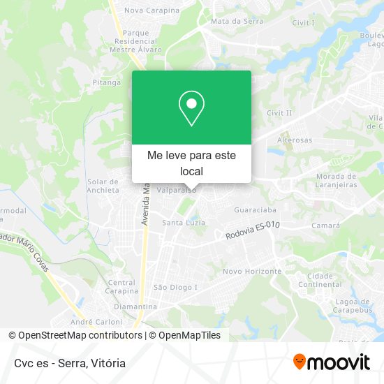 Cvc es - Serra mapa