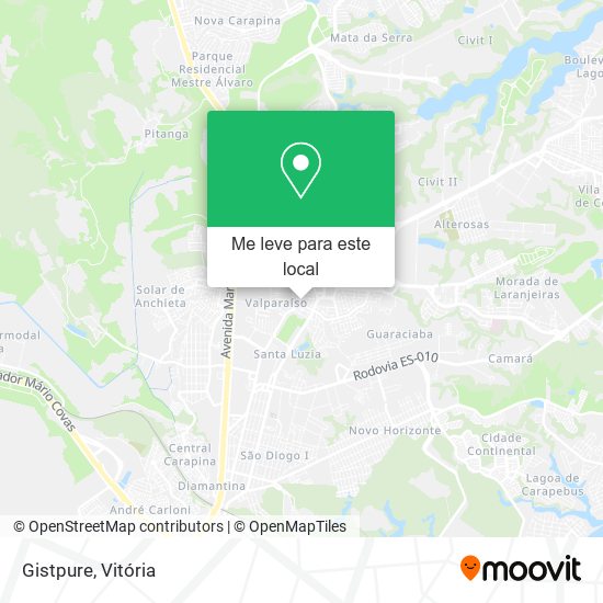 Gistpure mapa