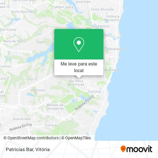 Patricias Bar mapa