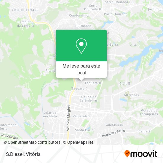 S.Diesel mapa