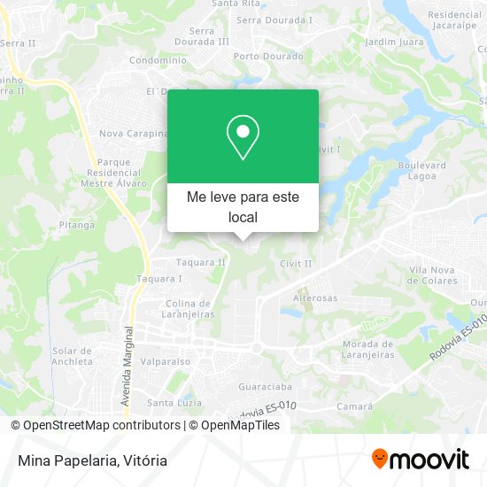 Mina Papelaria mapa