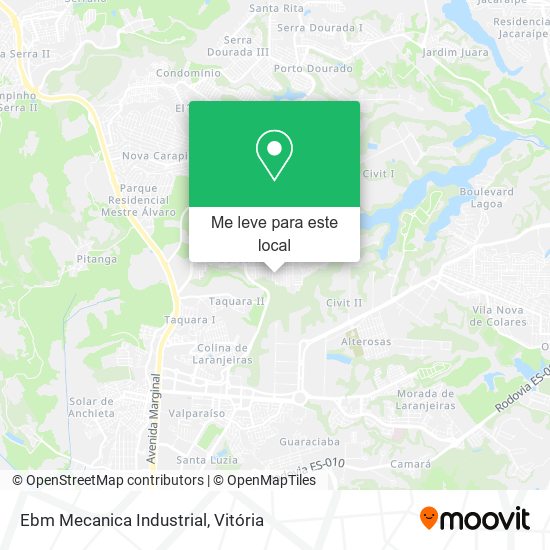 Ebm Mecanica Industrial mapa
