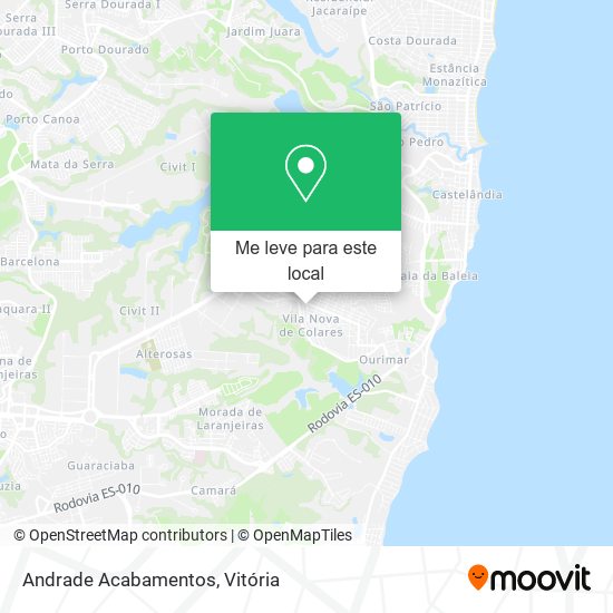 Andrade Acabamentos mapa