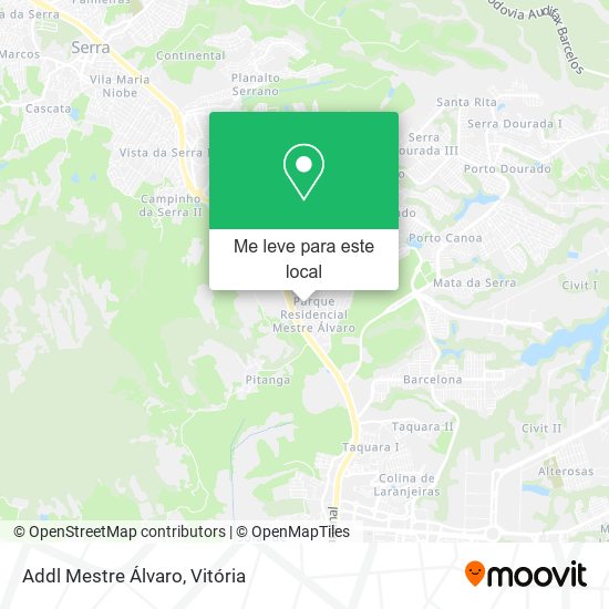 Addl Mestre Álvaro mapa