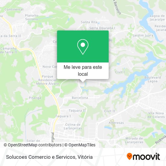 Solucoes Comercio e Servicos mapa
