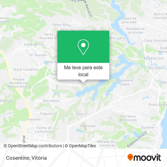Cosentino mapa