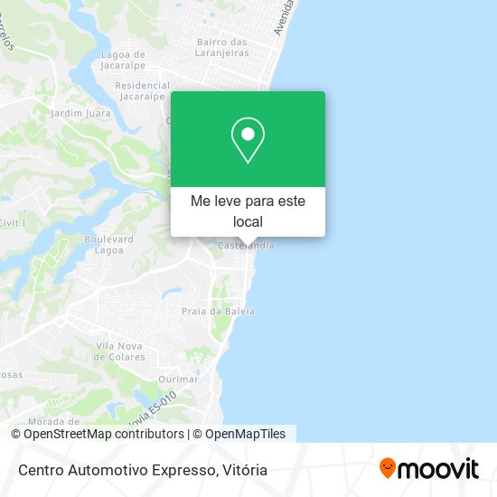 Centro Automotivo Expresso mapa