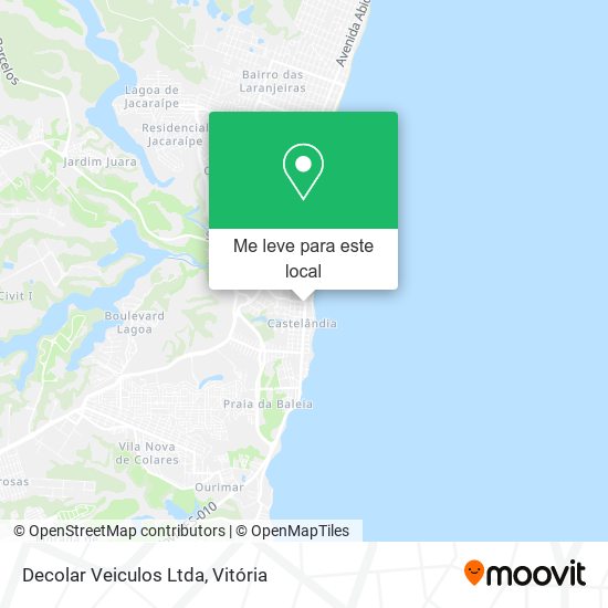 Decolar Veiculos Ltda mapa