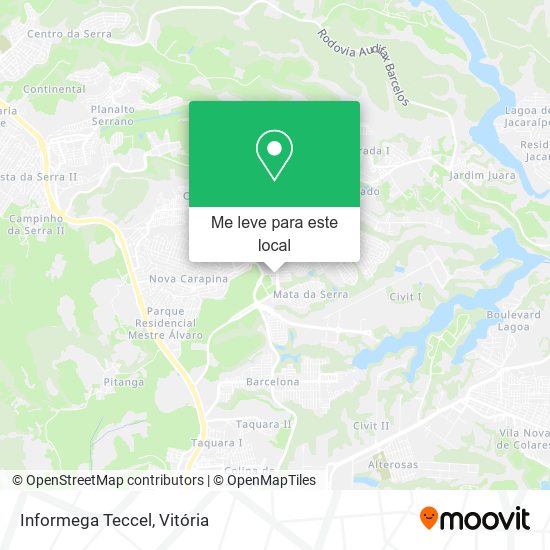 Informega Teccel mapa