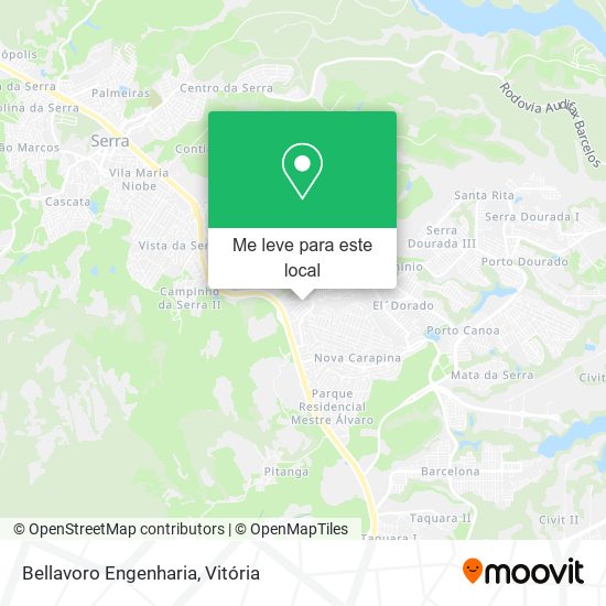 Bellavoro Engenharia mapa