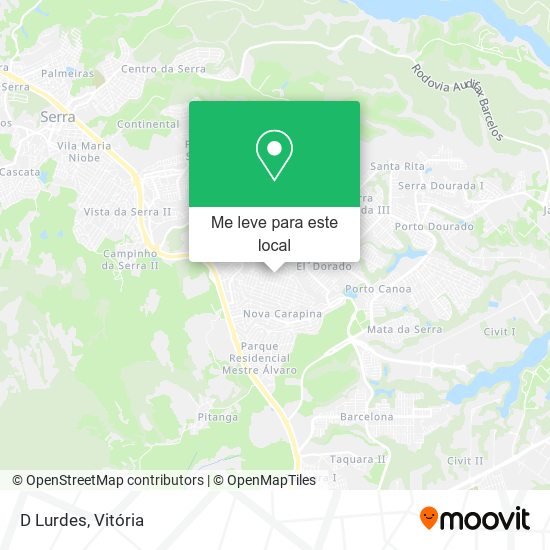 D Lurdes mapa