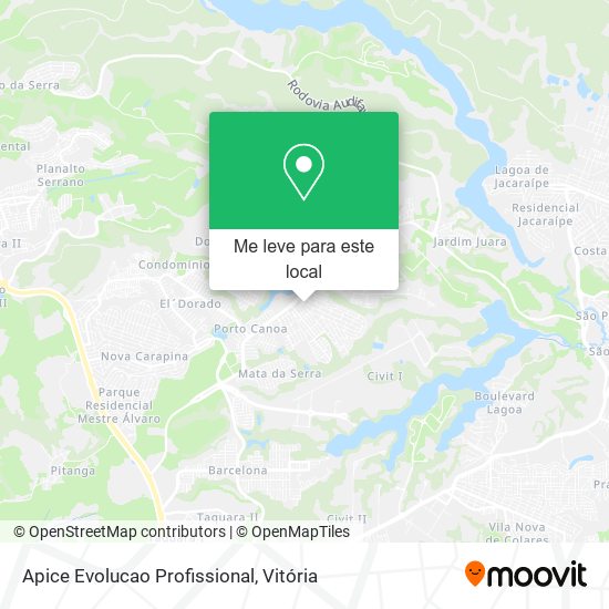 Apice Evolucao Profissional mapa