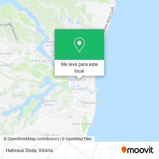 Hebreus Doze mapa