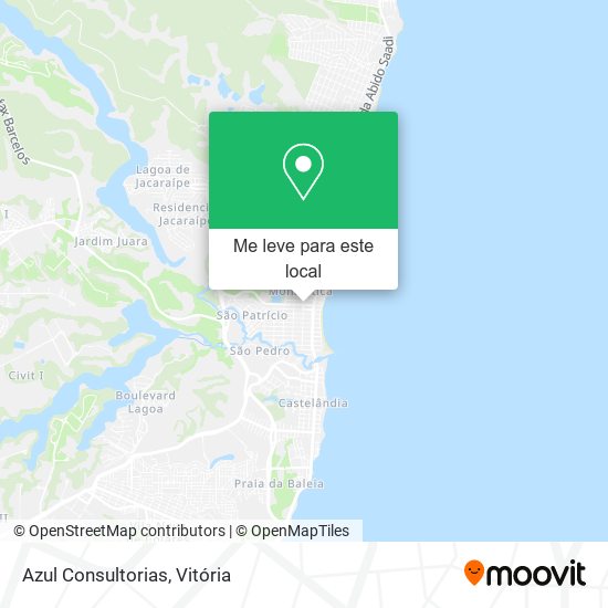 Azul Consultorias mapa